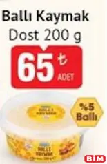 DOST BALLI KAYMAK 200 G DOST BALLI KAYMAK 200 G